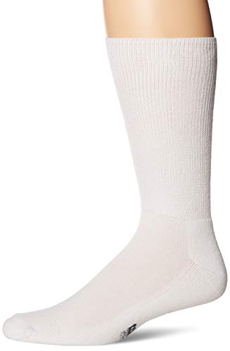 New Balance Men s Wellness Crew Socks White Medium Metta Home and Technologies