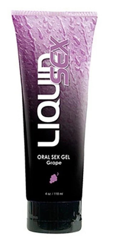 AD-032 Liquid Sex: Oral Sex GeL, Grape- 4 oz
