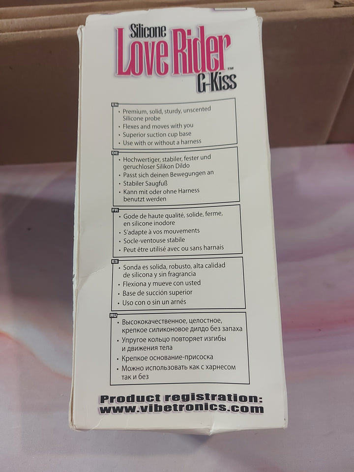 AD-51: California Exotic Novelties Silicone Love Rider: G-kiss - Pink