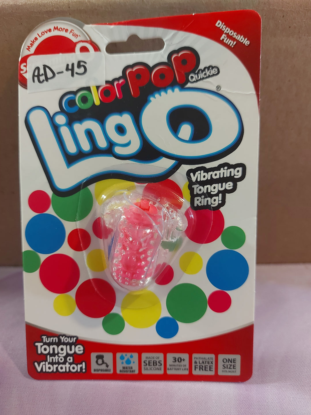 AD-45: Screaming O The Color Pop Lingo, Pink