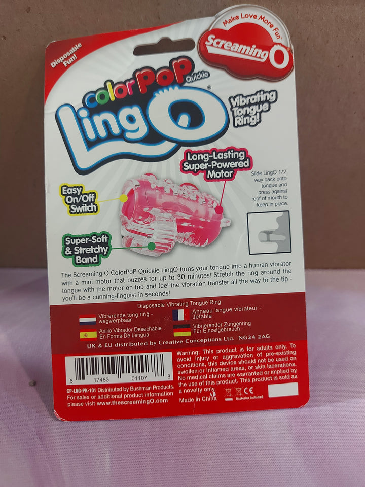 AD-45: Screaming O The Color Pop Lingo, Pink