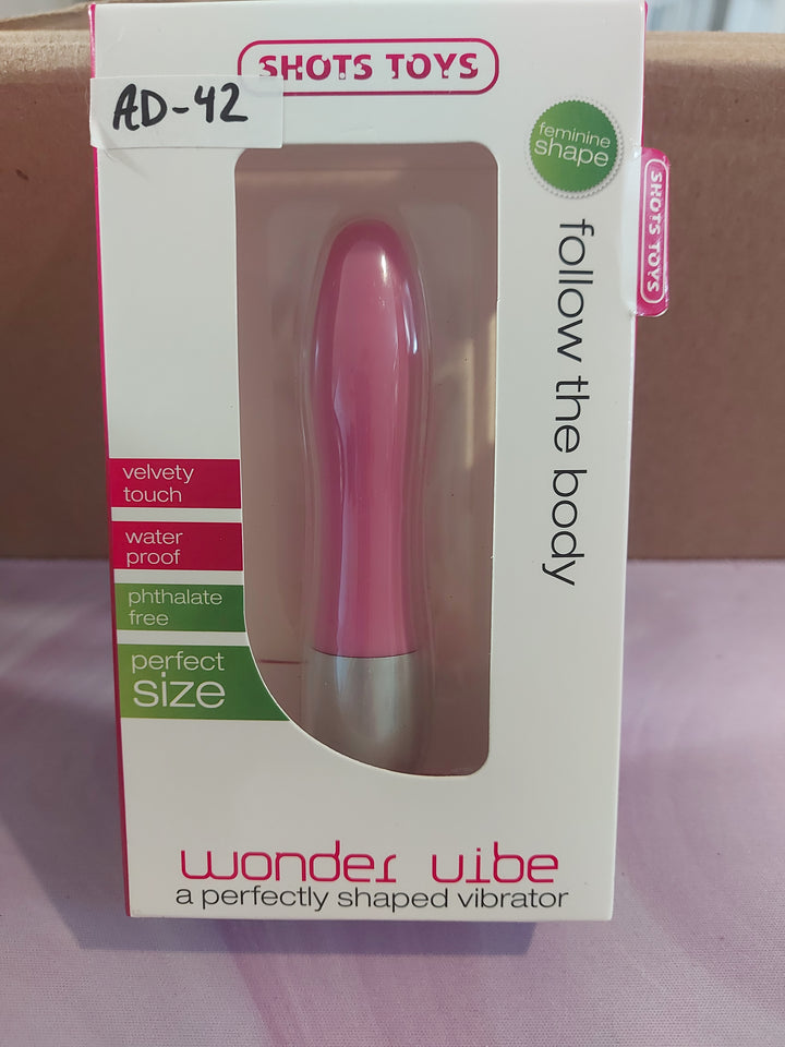 AD-42: Shots Toys Wonder Vibe, Pink