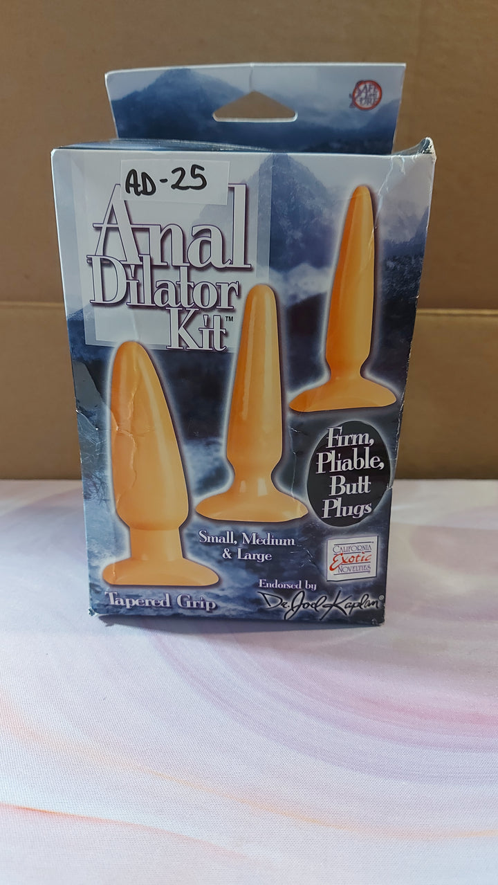 AD-25: California Exotics Dr. Joel Kaplan Anal Dilator Kit