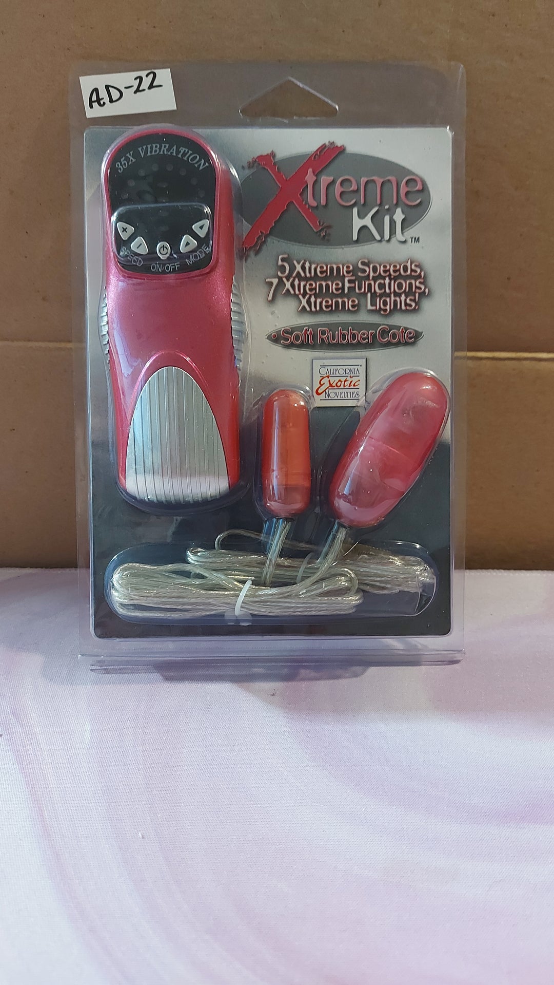 AD-22: California Exotics Xtreme Kit Multi-Function Bullets, Pink