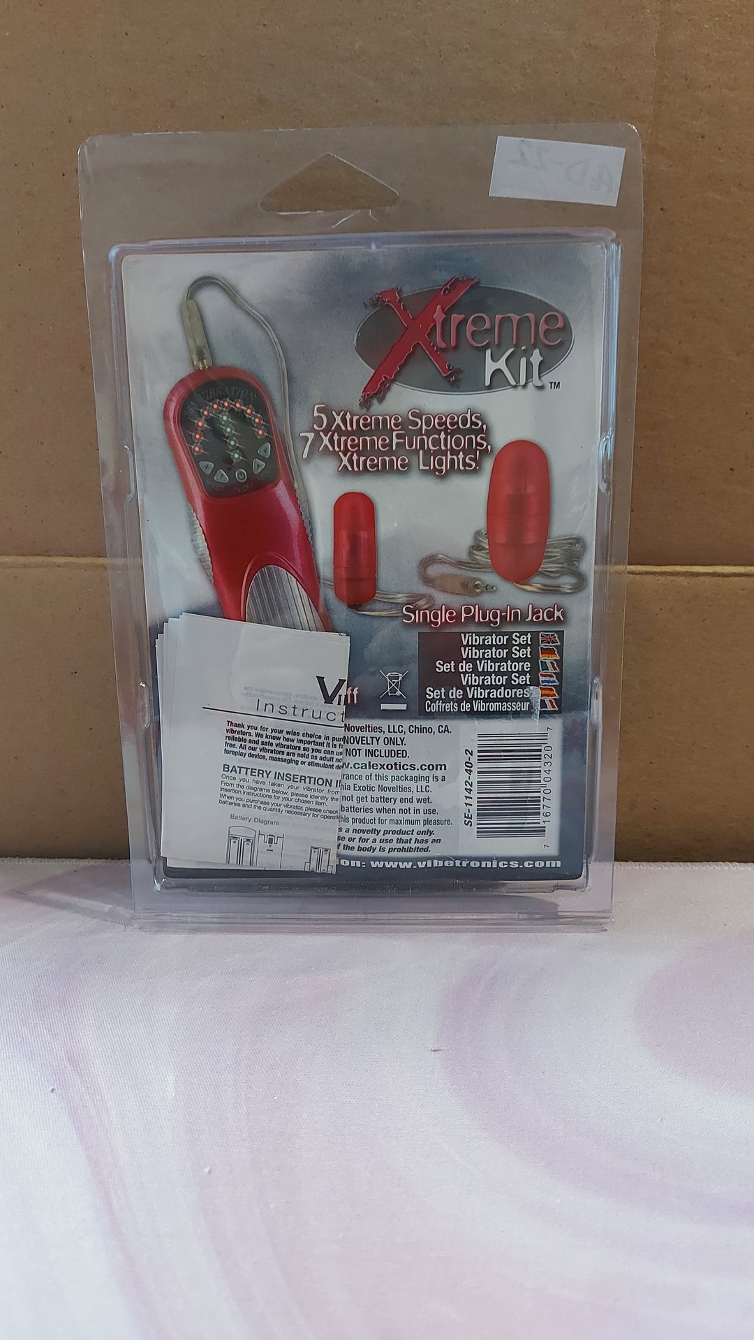 AD-22: California Exotics Xtreme Kit Multi-Function Bullets, Pink