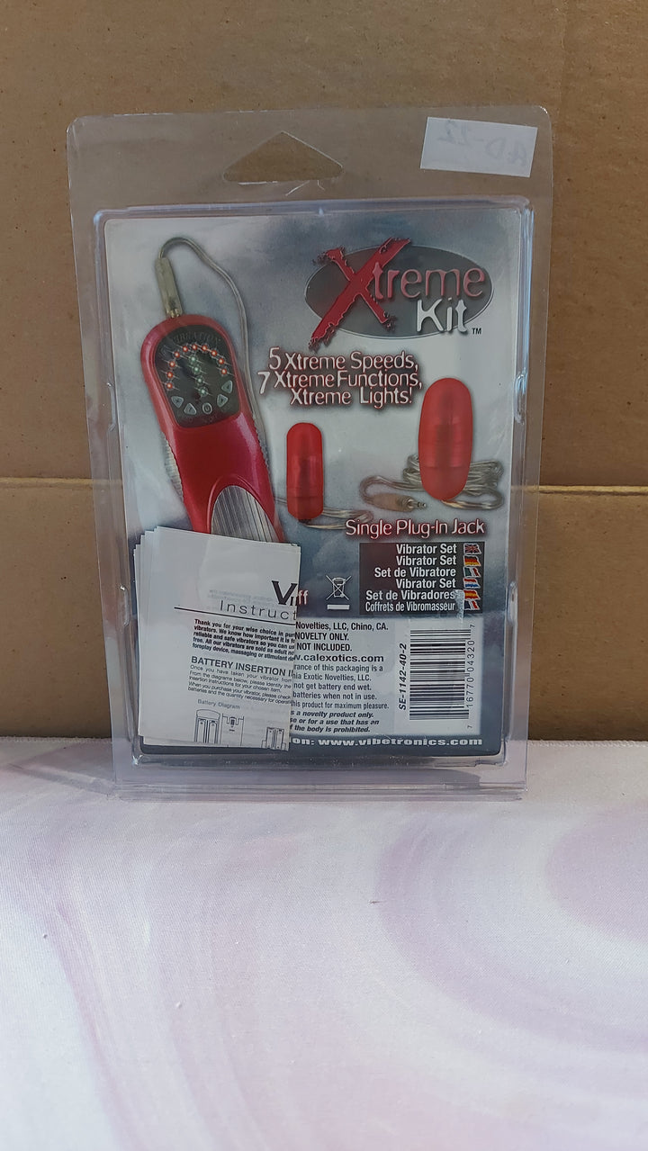 AD-22: California Exotics Xtreme Kit Multi-Function Bullets, Pink