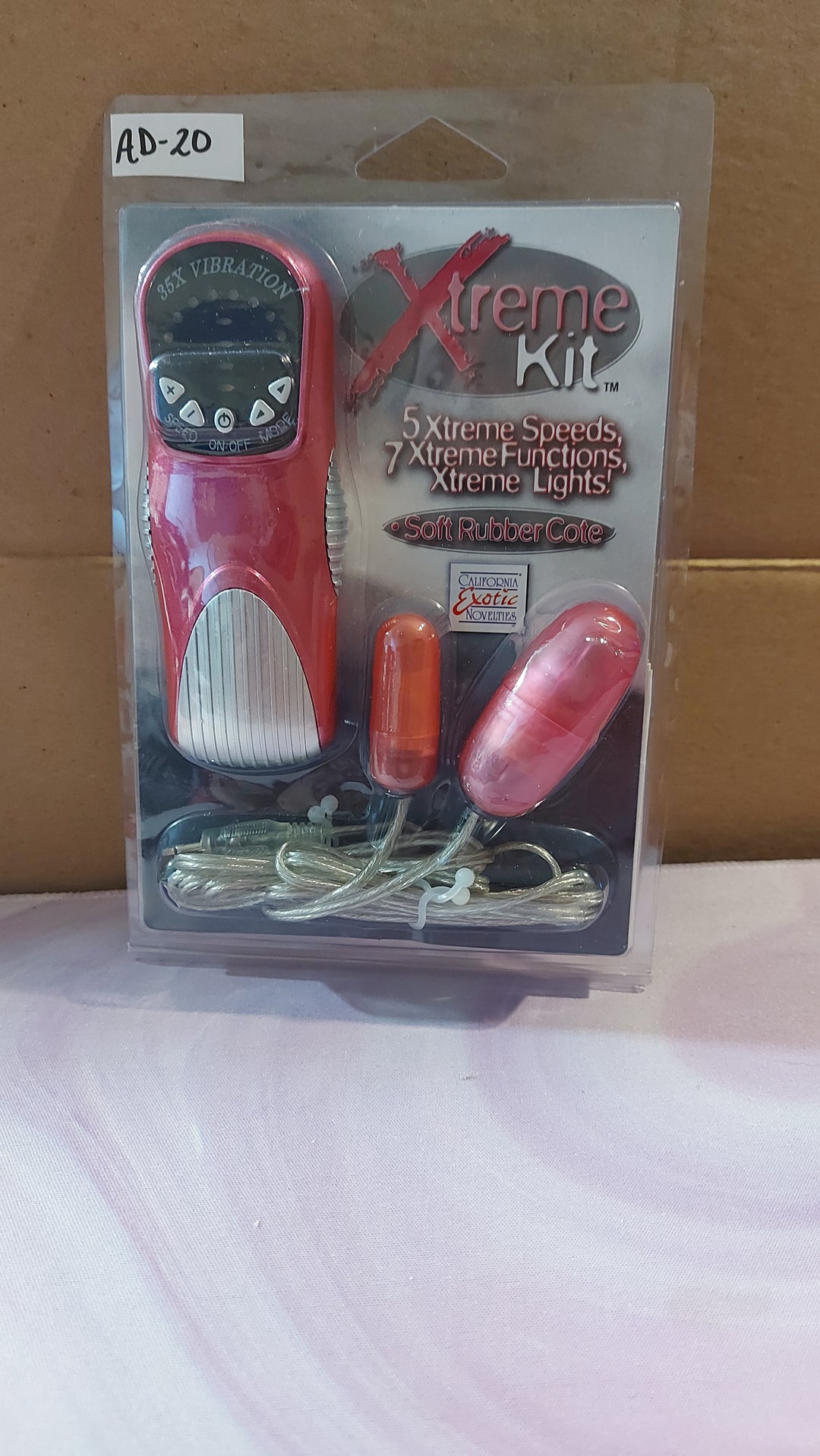 AD-20: California Exotics Xtreme Kit Multi-Function Bullets, Pink