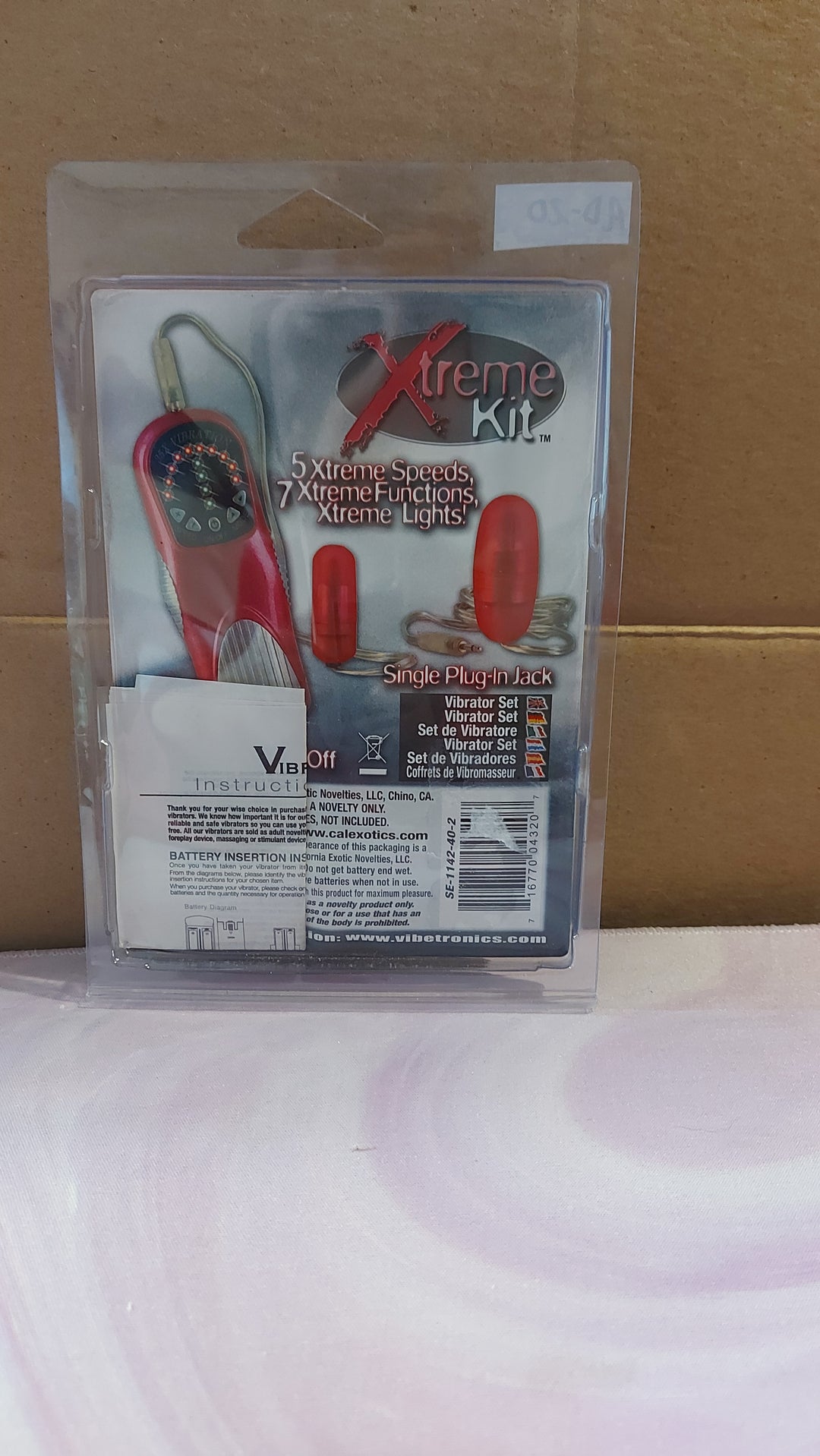 AD-20: California Exotics Xtreme Kit Multi-Function Bullets, Pink