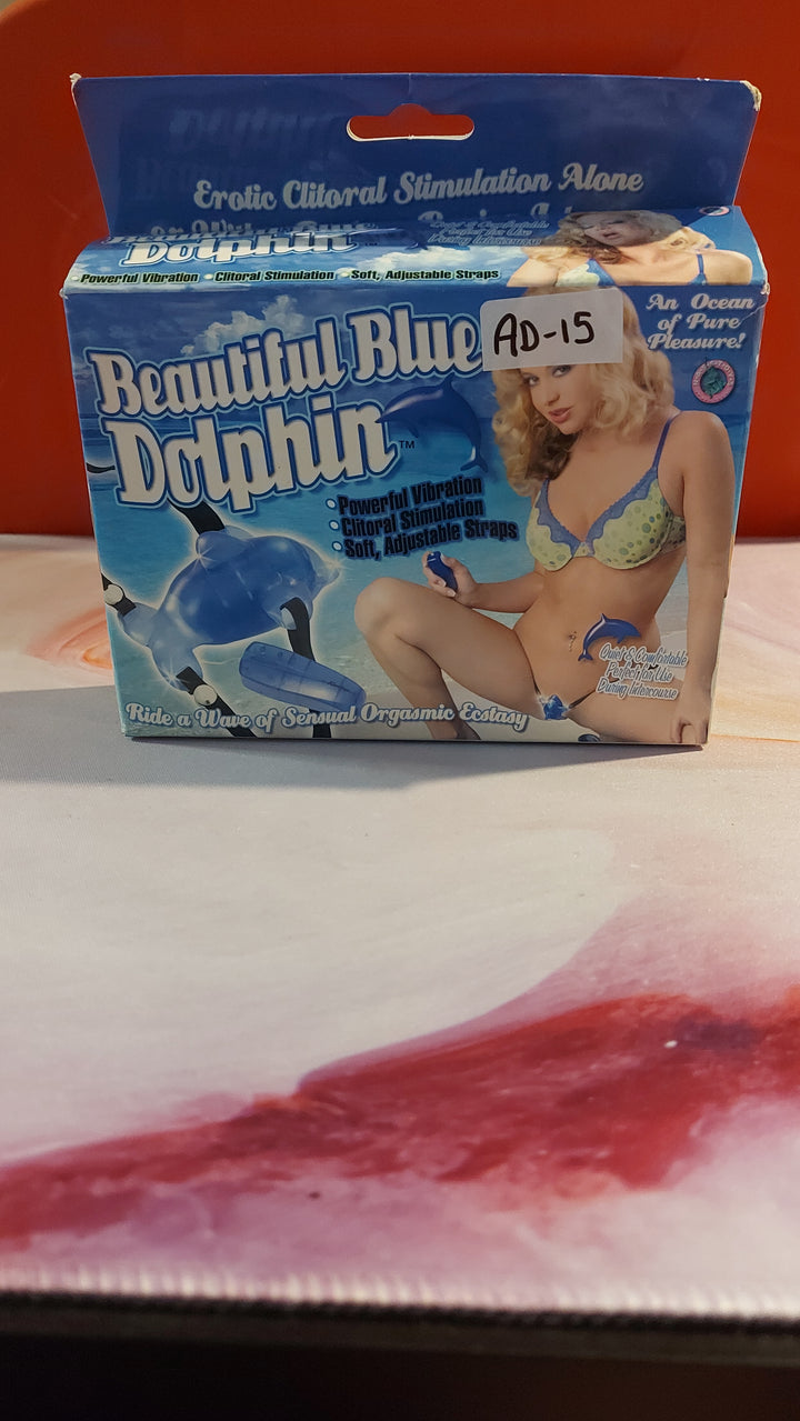 AD-15: Nasstoys Beautiful Dolphin Vibrator, Blue