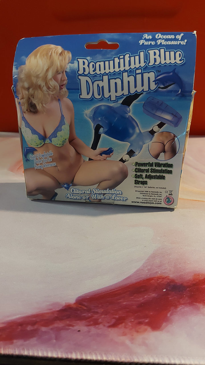 AD-15: Nasstoys Beautiful Dolphin Vibrator, Blue