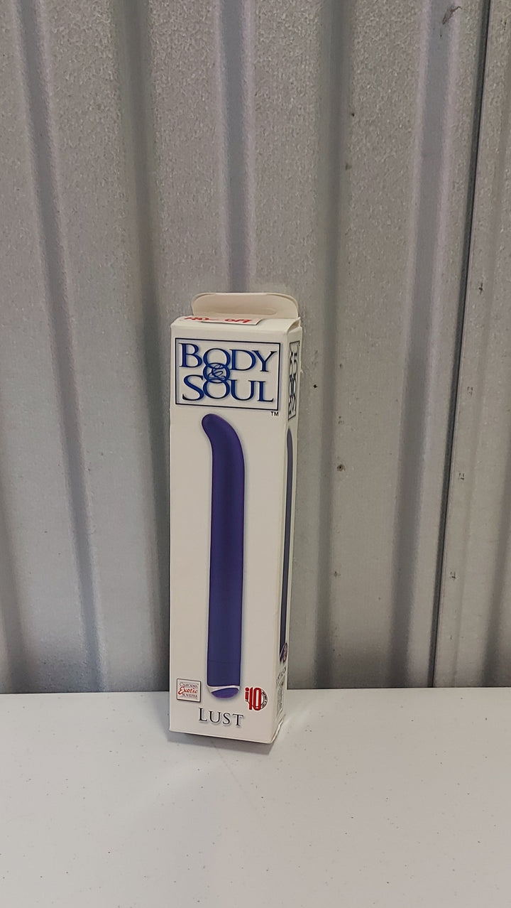 AD-019 California Exotic: Body & Soul "Lust" Vibe, Blue