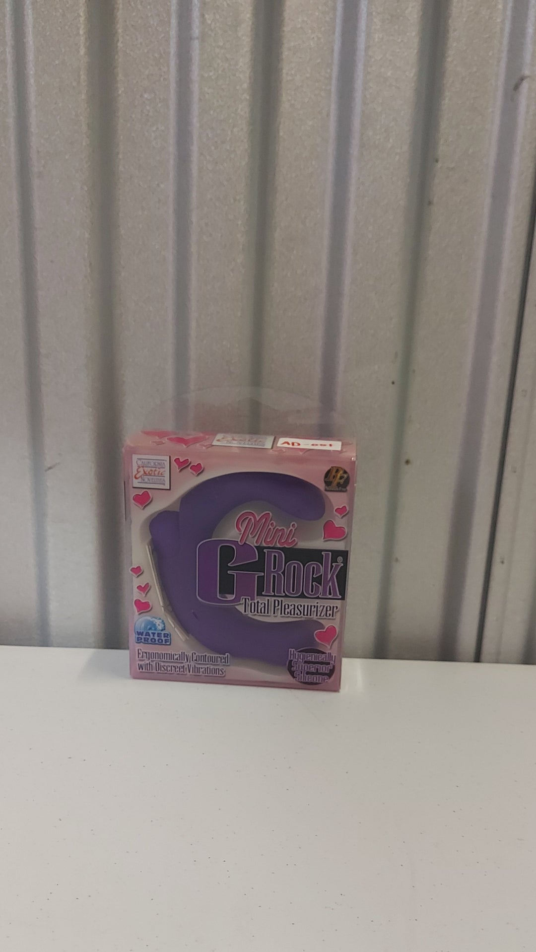 AD-001 California Exotics: Mini G Rock Pleasurizer, Purple