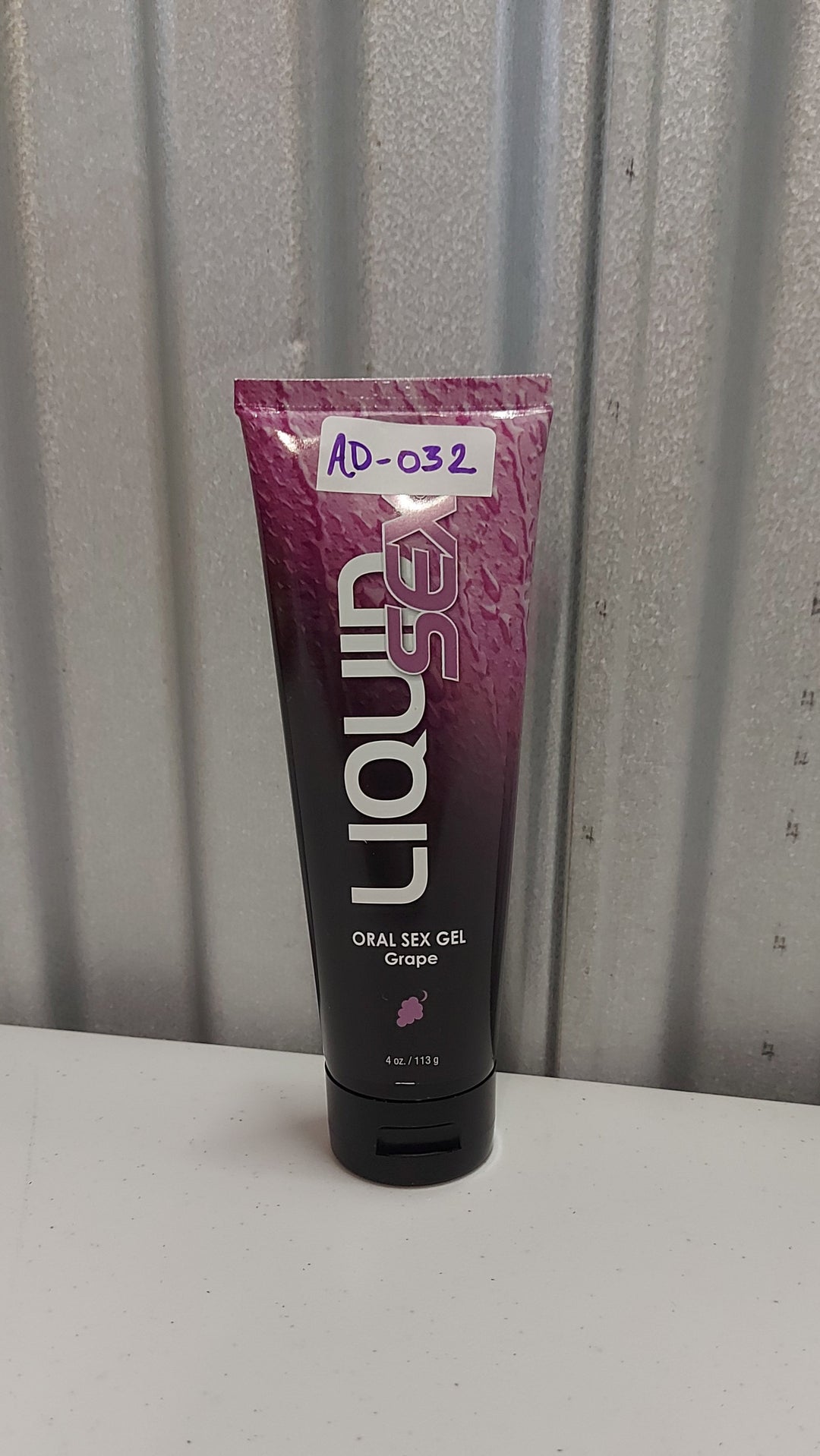 AD-032 Liquid Sex: Oral Sex GeL, Grape- 4 oz