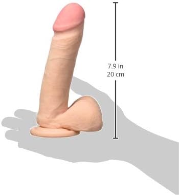 4MORELOVE Light, Spartacus, 7-Inch Dildo, with Vibration, 1 Count