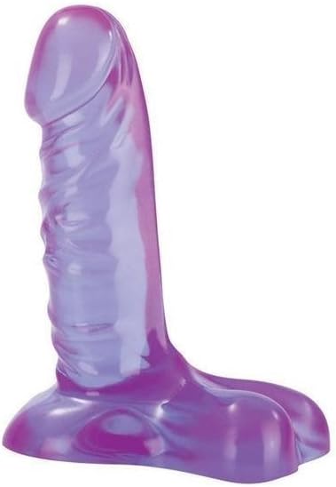 AD-31: California Exotics Reflective Gel Dong, 6"