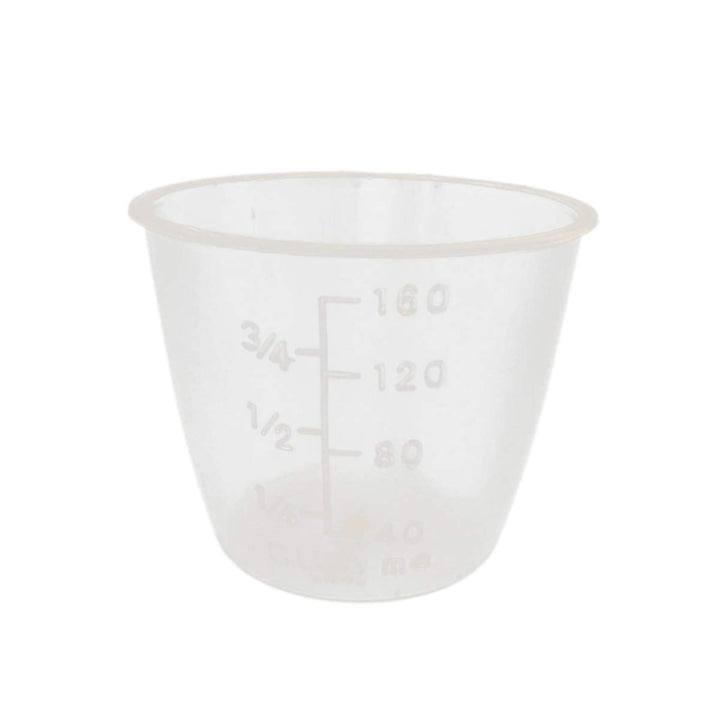 DOITOOL Stainless Steel Cookware 10 Pcs Rice Measuring Cup Food Grade Plastic Dry Liquid Ingredient Measuring Cup Rice Cooker Accessories for Kitchen 160ml Coffee Toppings