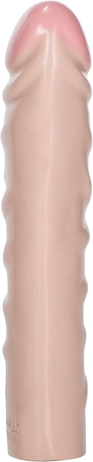 AD-37: CCalifornia Exotic Novelties Ivory Duo 7.5" Jr. Dong