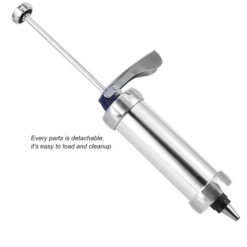 Aluminium Alloy Cookies Biscuits Press Maker Kit with Piping Nozzle Pastry Piping DIY Making Cake Baking Tool