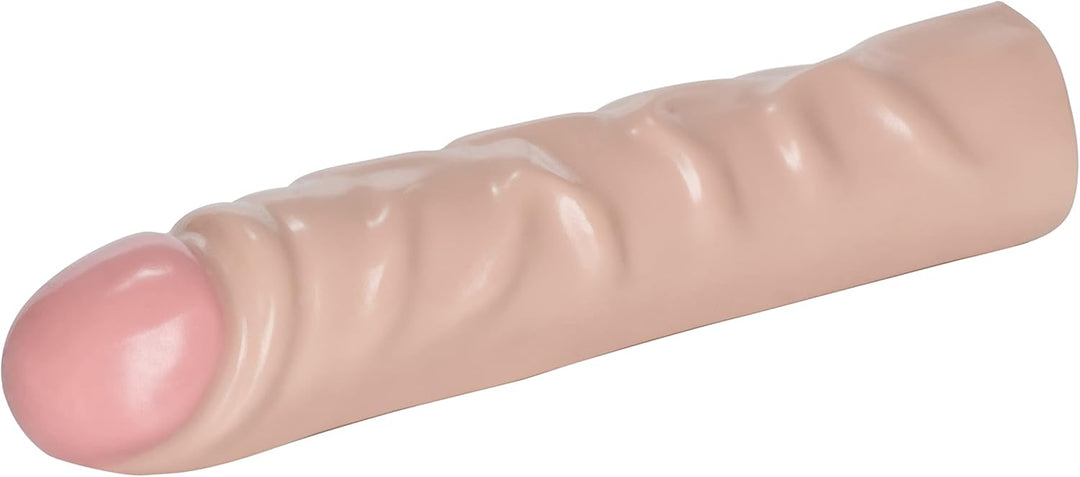 AD-37: CCalifornia Exotic Novelties Ivory Duo 7.5" Jr. Dong