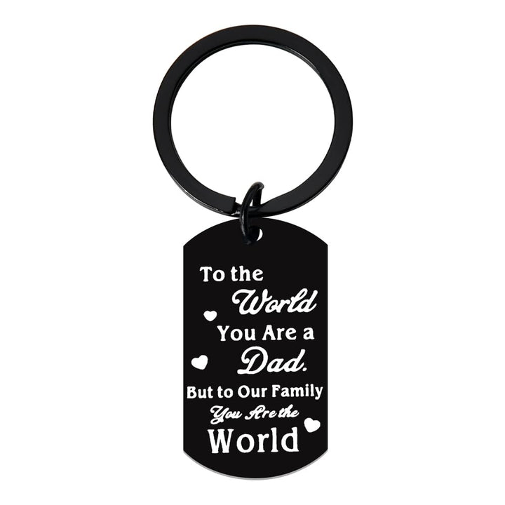 Happy Father's Day Gifts for Dad Daddy Birthday Gift from Daughter Son Best Dad Papa Ever Gifts for Men Father Bday Gifts for New Bonus Dad Father in Law Gift Ideas Engraved Dad Key Chains for Him