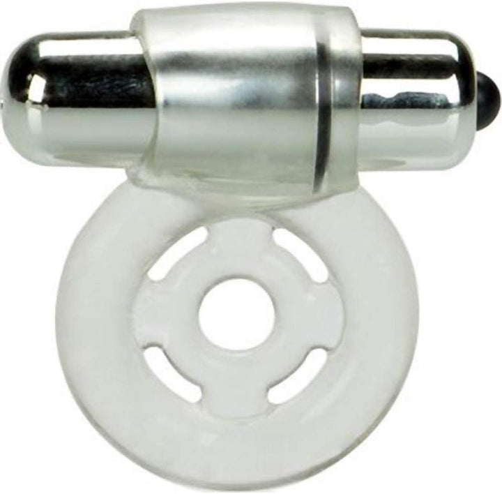 AD-49: California Exotic Novelties Dr Joel Kaplan Vibrating Prolong Ring, Clear