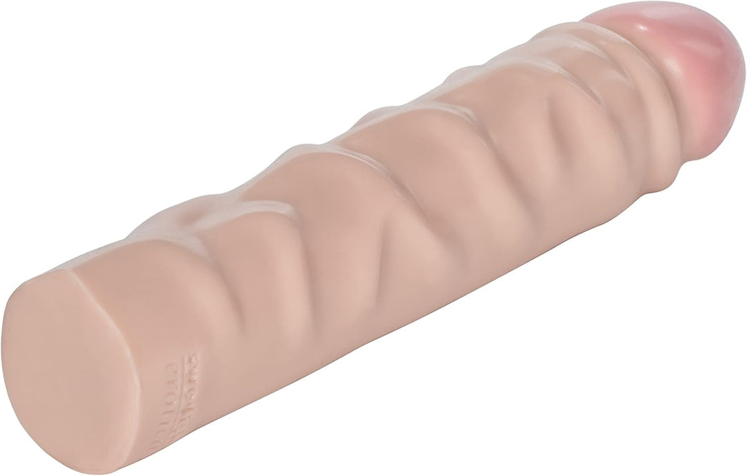 AD-37: CCalifornia Exotic Novelties Ivory Duo 7.5" Jr. Dong