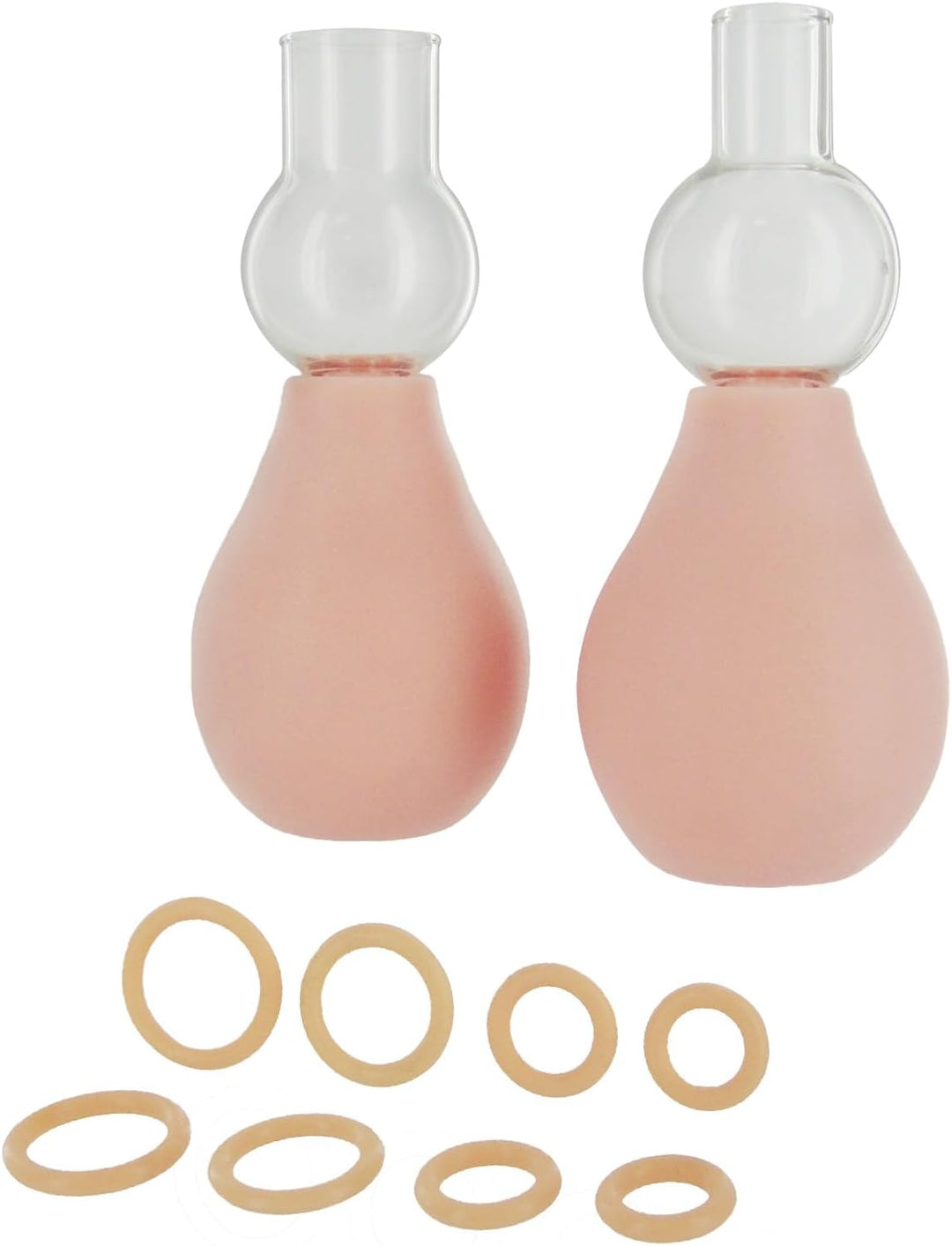 AD-012 Size Matters: Perfect Fit Nipple Enlarger Pumps With O Rings