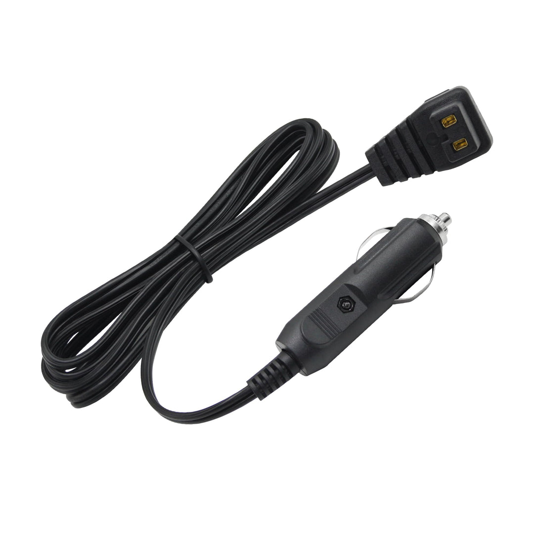 12V Car Cooler Plug Power Cord Cable 2M/6FT, Right Angle Car Cooler Refrigerator Plug Replacement Power Cord, Car Freezer 2 Pin Power Plug, for Car Cooler Portable Refrigerator