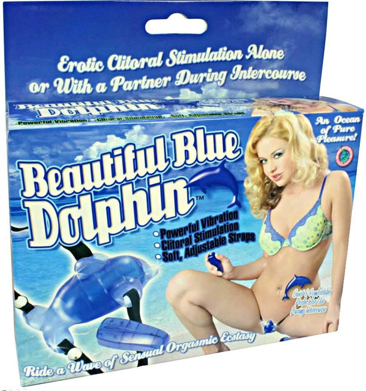 AD-15: Nasstoys Beautiful Dolphin Vibrator, Blue