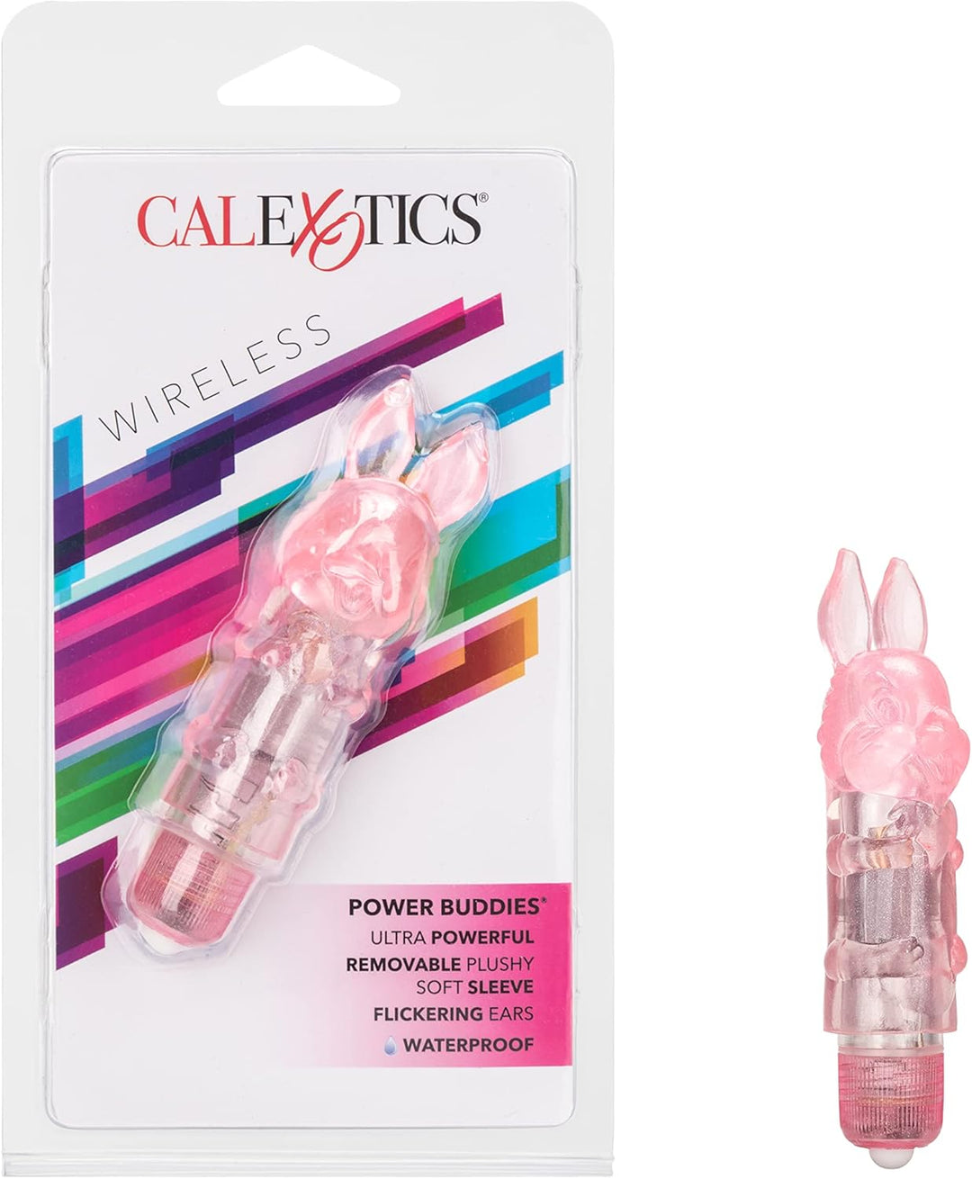 AD-21: California Exotic: Waterproof Power Buddies, Pink Rabbit