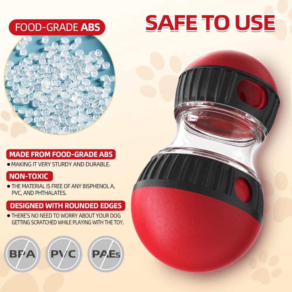 KOONi Interactive Dog Feeder Toy, Slow Feeder Treat Dispenser for Dogs, Mental Stimulation & Physical Activity, Small & Medium Dogs