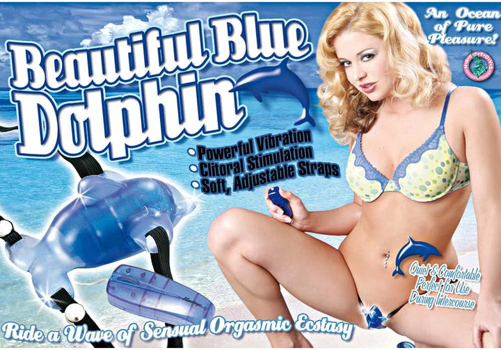 AD-15: Nasstoys Beautiful Dolphin Vibrator, Blue