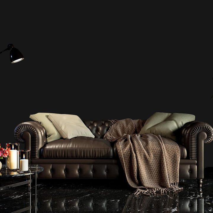 PracticalWs Black Contact Paper 17.32'' x 118'', Removable Contact Paper Peel and Stick for Cabinets, Solid Black Wallpaper for Bedroom Livingroom Wall