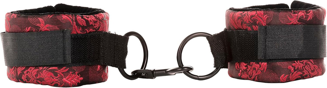 AD-14: California Exotic Novelties Scandal Universal Cuffs, Red
