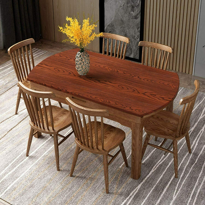 Practicalws Brown Wood Contact Paper for Countertops 15.7" x196", Peel and Stick Wallpaper Removable Vinyl Film for Cabinet, Decorative Self Adhesive Wallpaper Stick on Wall Paper