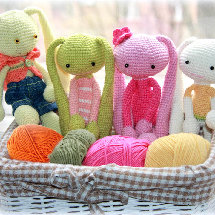 PRETYZOOM Cotton Thread 7 Pcs Wool Yarn Soft Yarn Crochet Supplies Acrylic Thread Knitting Yarn Cotton Socks Child Manual