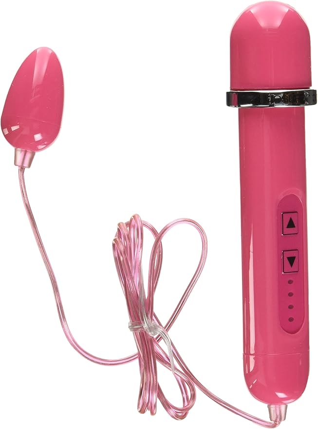 AD-041 Doc Johnson: Teardrop Bullet Vibrator & Controller, Rose