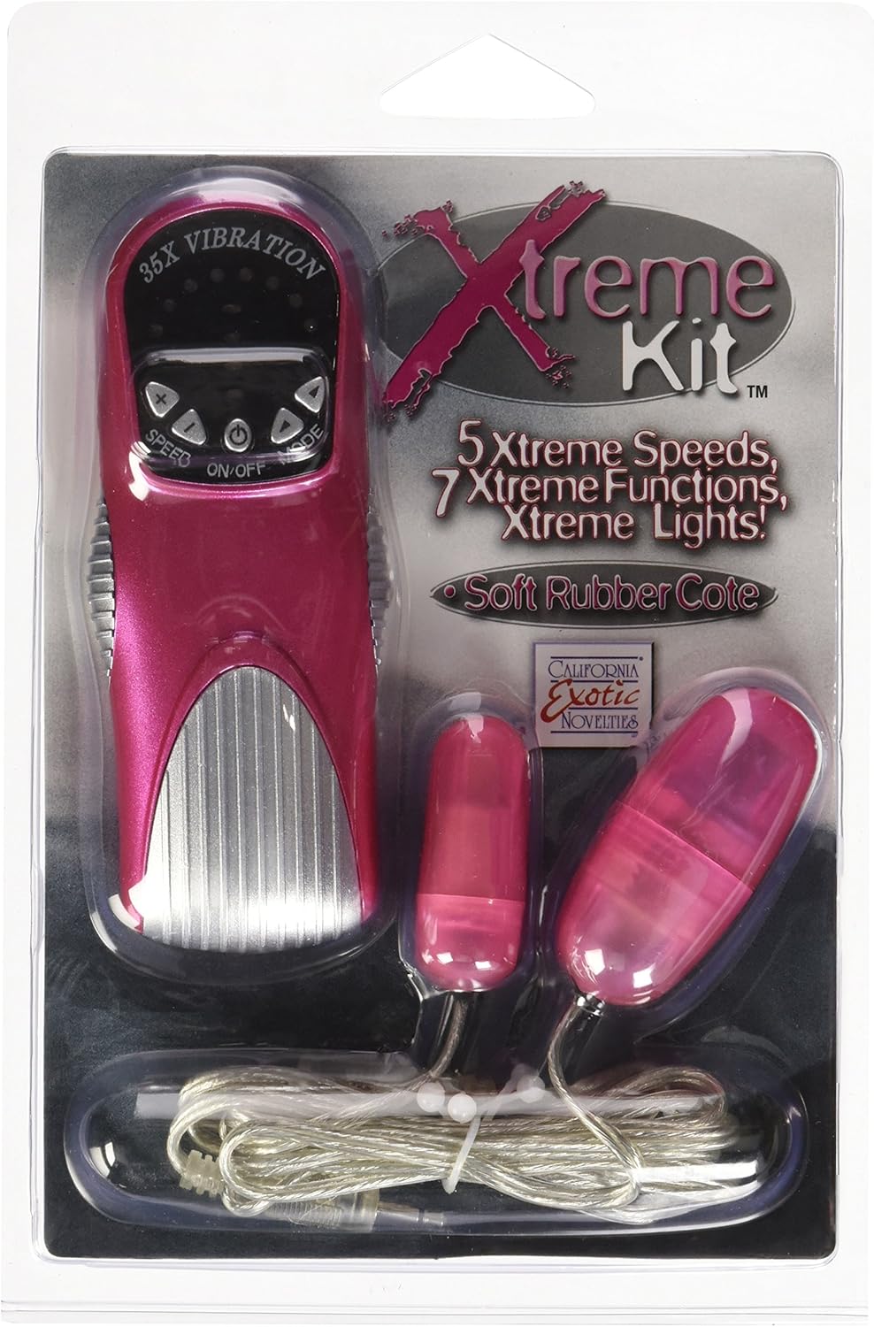 AD-20: California Exotics Xtreme Kit Multi-Function Bullets, Pink