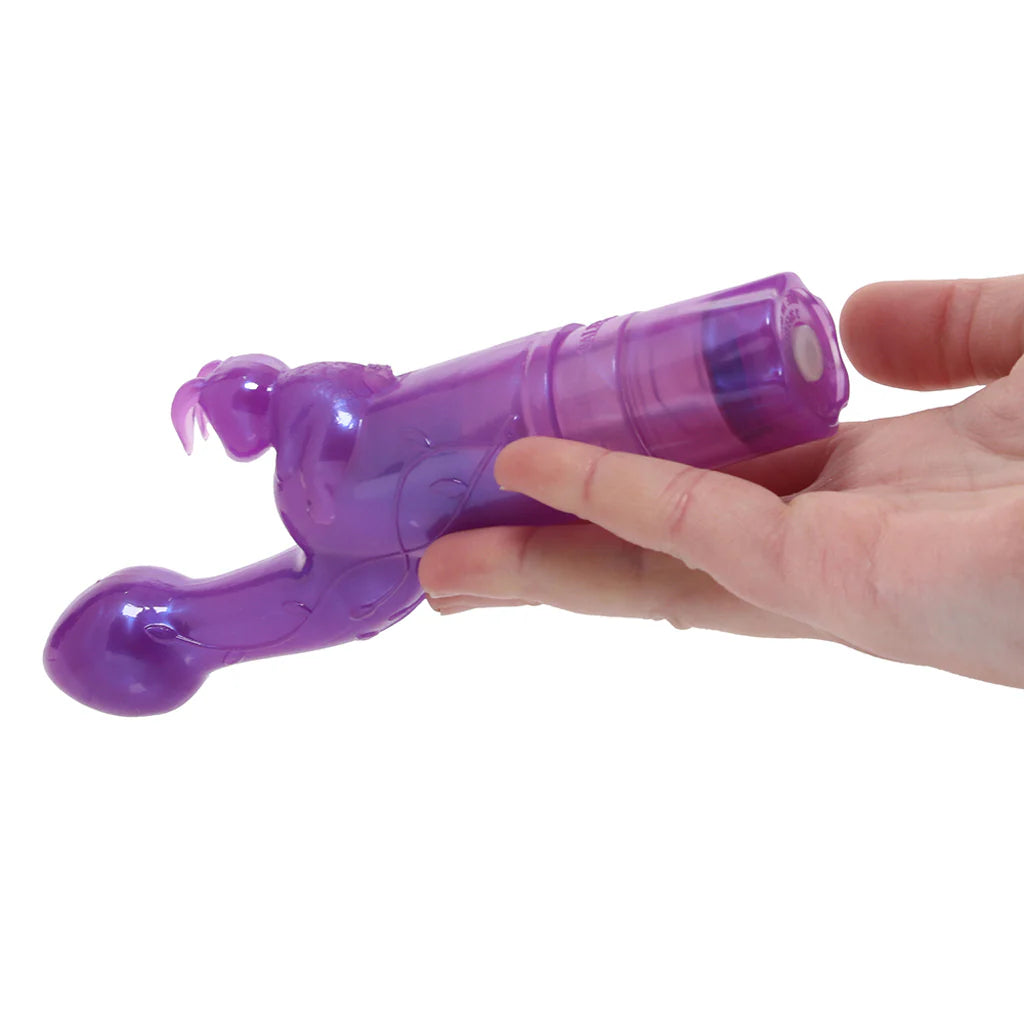 AD-007 California Exotic Novelties: The Original Bunny Kiss Vibe, Purple