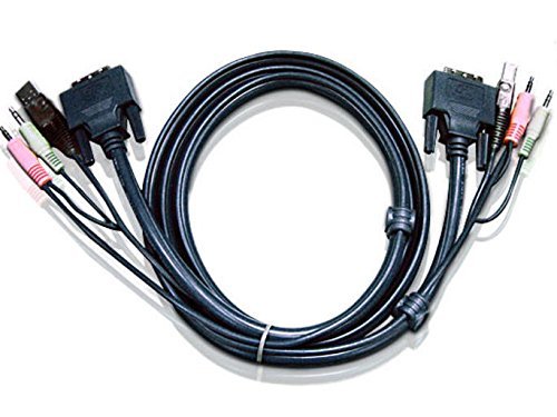 10FT Dvi USB KVM Cable CS1642/CS1644 - Metta Home and Technologies