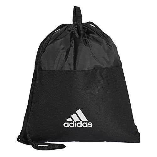 adidas Unisex 3-Stripes Gym Bag, Black/White/White, Ns