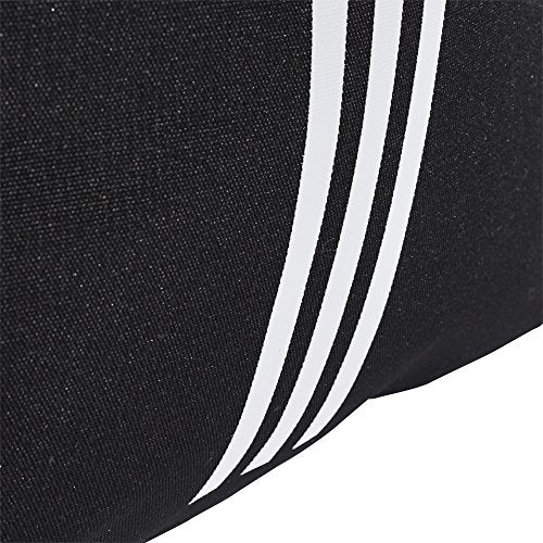 adidas Unisex 3-Stripes Gym Bag, Black/White/White, Ns