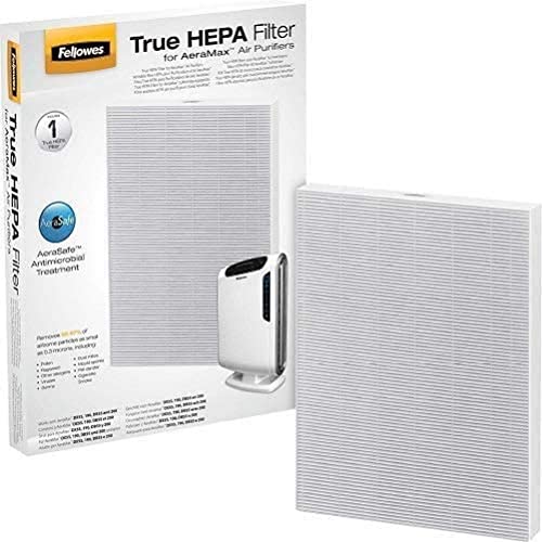 Fellowes True HEPA 9287104 Filter with AeraSafe Special Treatment for AeraMax 200 Air Purifier, White (9287101) - Metta Home and Technologies