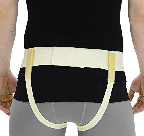 ITA-MED Deluxe Hernia Support Brace Double Sided with Removable Inserts: HS-484, XX-Large - Metta Home and Technologies