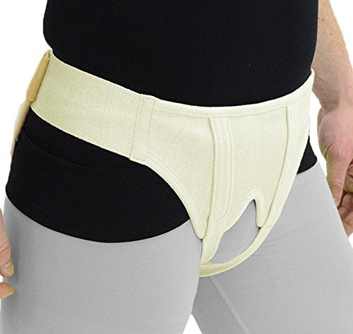 ITA-MED Deluxe Hernia Support Brace Double Sided with Removable Inserts: HS-484, XX-Large - Metta Home and Technologies