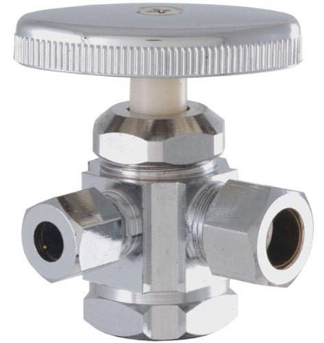 Low Lead Dual Outlet Valve 1/2-Inch - Metta Home and Technologies