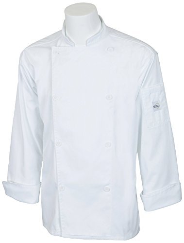 Mercer Culinar Genesis Unisex Chef Jacket with Traditional Buttons - Metta Home and Technologies