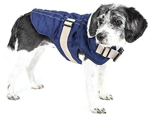 Pet Life Touchdog Original Sherpa-Bark Designer Fashion-Forward Dog Coat - Metta Home and Technologies