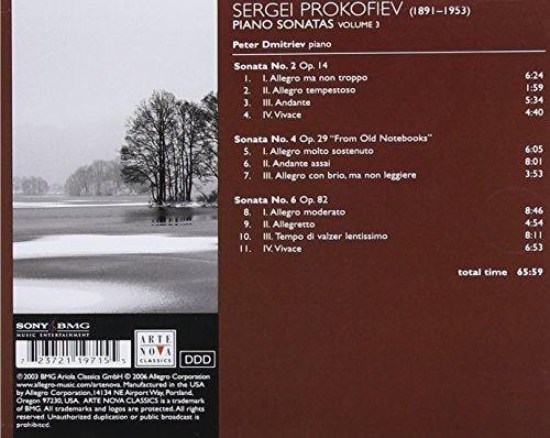 Prokofiev: Piano Sonatas, volume 3 - Metta Home and Technologies