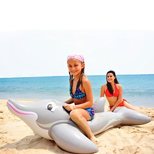 Swimming Dolphin with Handles, 152x90 cm - Metta Home and Technologies